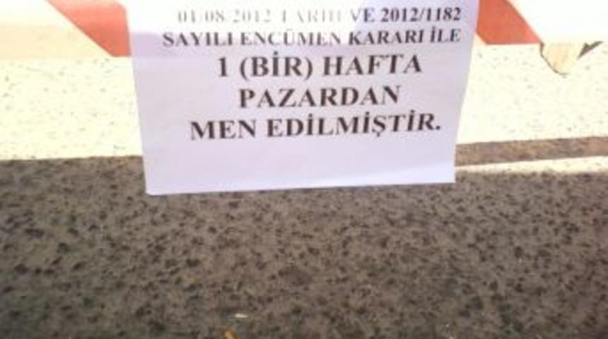&Ccedil;orlu Zabıtasından Pazarcılara Ağır Yaptırımlar