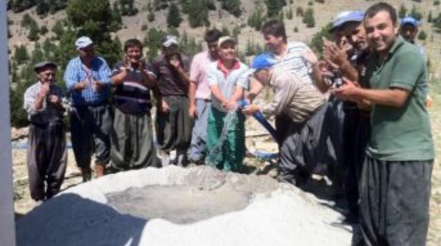G&uuml;neş Enerjisi İle K&ouml;ye İ&ccedil;me Suyu Verildi