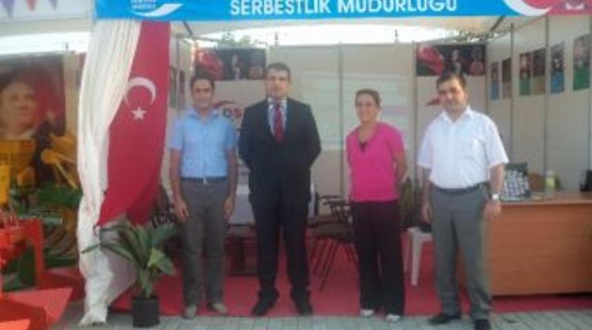&Ouml;demiş Fuarına Katılan Denetimli Serbestlik M&uuml;d&uuml;rl&uuml;ğ&uuml; Ziyaretlerden Memnun: