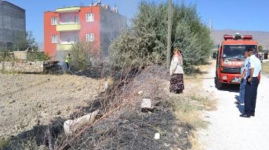 Ot Yangını Korkuttu