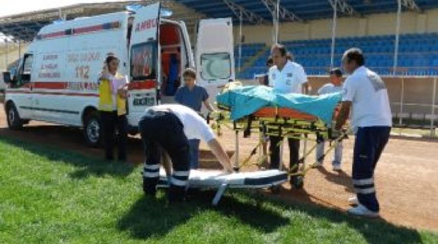 Yaralanan İş&ccedil;i Hava Ambulansıyla İstanbul&rsquo;a Sevk Edildi