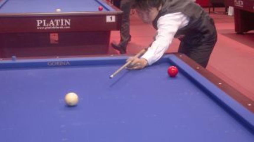 Samsun'da D&uuml;nya Artistik Bilardo Şampiyonası Başladı