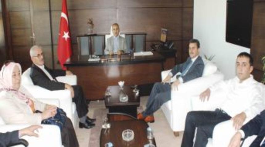 İlkadım Kaymakamlığı'na Atanan Ahmet Narinoğlu'na 'hayırlı Olsun' Ziyareti