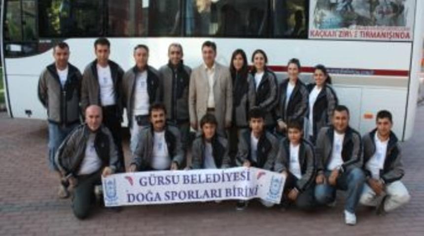 G&uuml;rsulu Dağcıların Ka&ccedil;kar Heyecanı