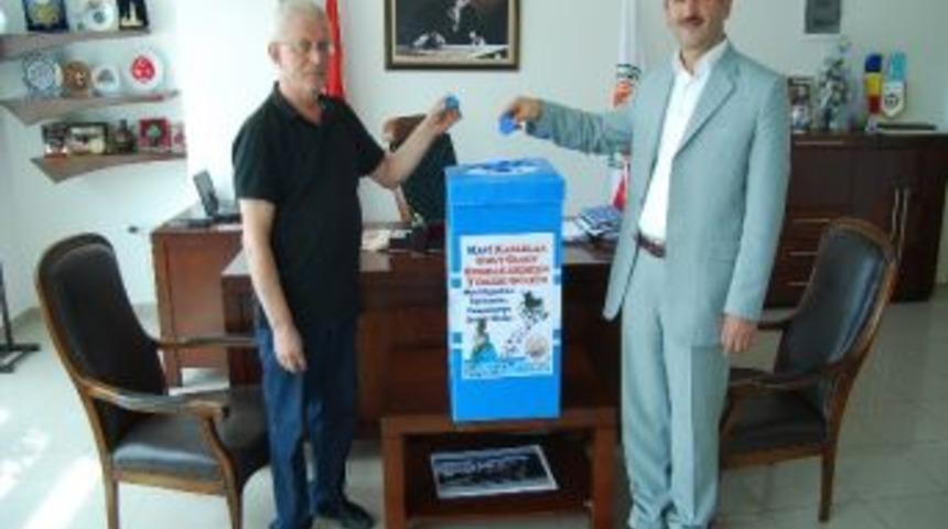 Gemlik’te Mavi Kapak Toplama Kampanyası