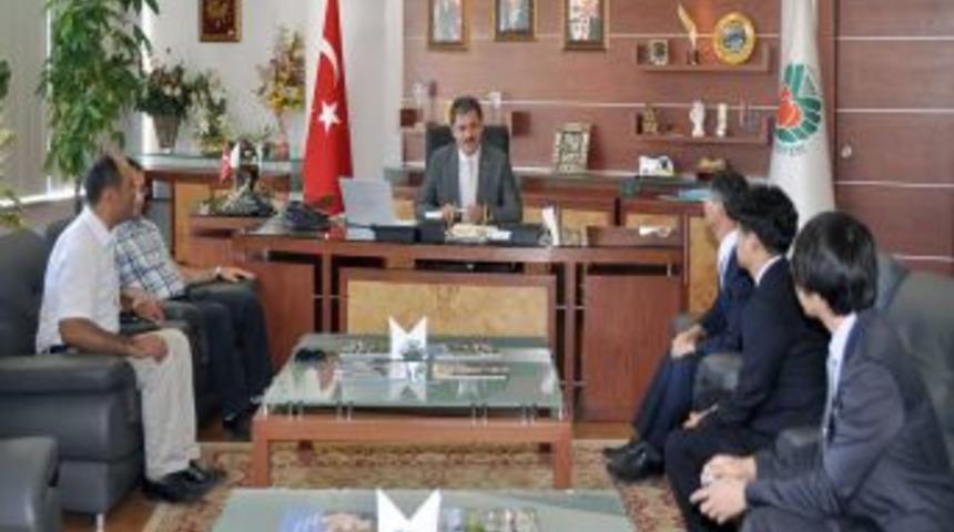 G&uuml;ney Koreli Işadamlarından Malatya Belediyesi'ne Ziyaret