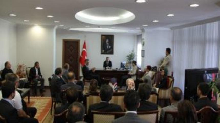 Ak Parti D&uuml;zce İl Y&ouml;netiminden Vali Yılmaz&rsquo;a Ziyaret