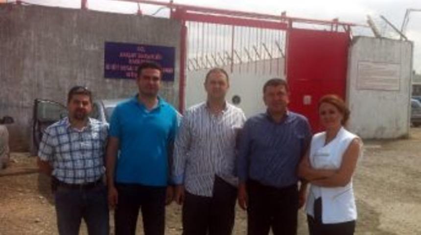 Chp&rsquo;li Ağbaba, Tutuklu Tahir Canan&rsquo;ı Ziyaret Etti