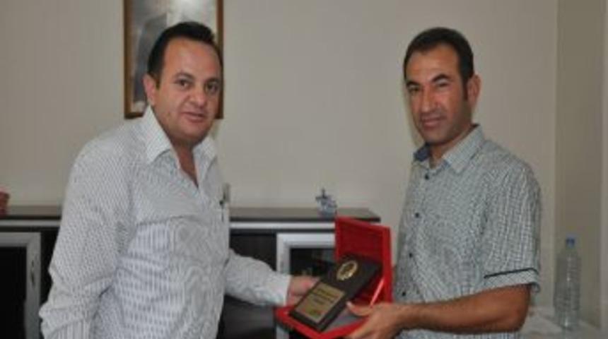 Komiser Kemal Belik, Emniyet M&uuml;d&uuml;r&uuml; Sezer İle Vedalaştı