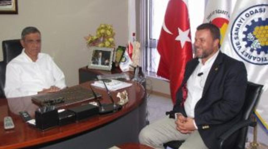 T&uuml;msiad Manisa Şube Başkanı Akduman'dan Manisa Tso'ya Ziyaret