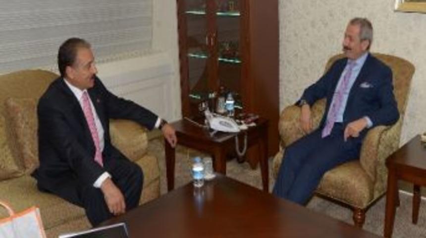 Bakan &Ccedil;ağlayan&rsquo;a Sorunlar Ve &Ccedil;&ouml;z&uuml;m &Ouml;nerileri Dosyası Sunuldu