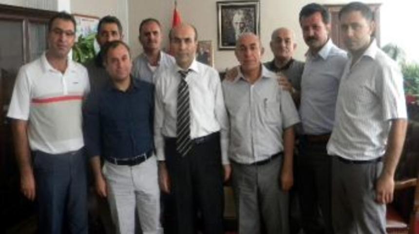 Sporcular Derneği'nden Vali Demirtaş&rsquo;a Ziyaret