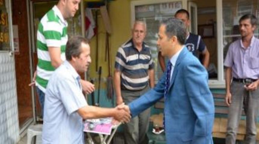 Vali Yerlikaya Taksicilerin &Ccedil;ayını İ&ccedil;ti
