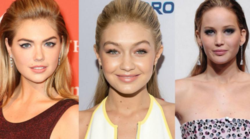 Yeni saç trendi: Geriye taranmış saçlar