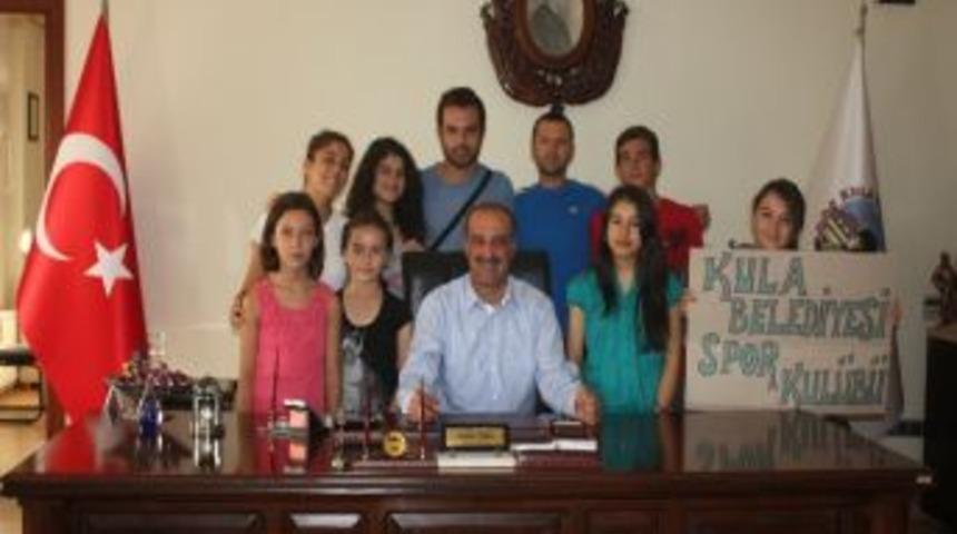 Kula Belediyesi Jimnastik Kulübü Sporcuları Selçuk Yolcusu