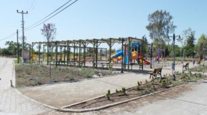 Kargıpınarı'nda Kerk&uuml;k Parkı  Hizmete hazır