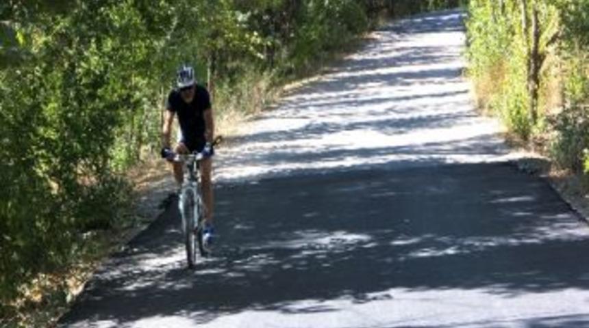 Eymir&rsquo;in Asfaltı Tamamlanıyor