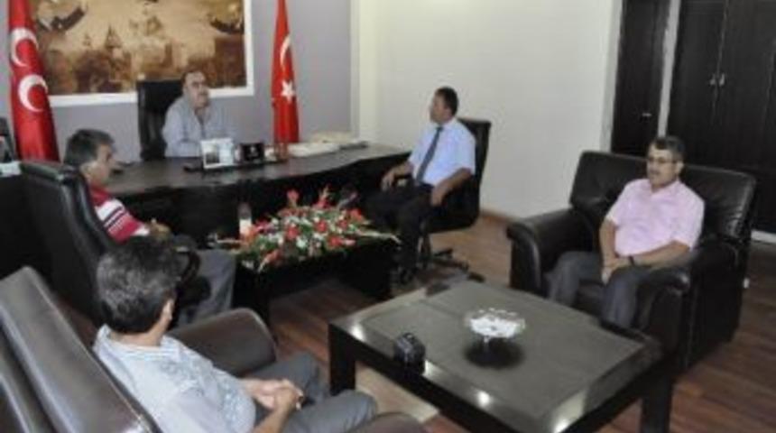 T&uuml;rk Metal-sen, Mhp Kayseri İl Başkanlığı&rsquo;nı Ziyaret Etti