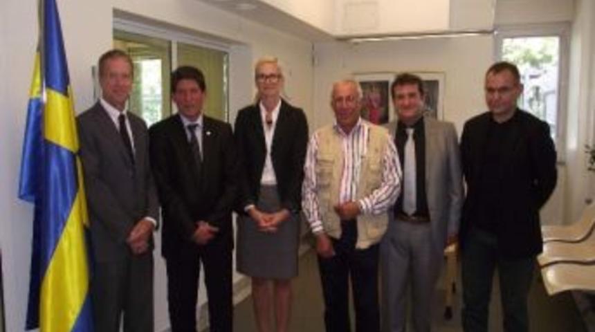 Kulu Heyetinden İsve&ccedil; B&uuml;y&uuml;kel&ccedil;iliği&rsquo;ne Ziyaret