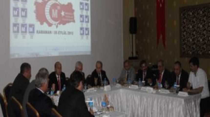 Anadolu Odaları Platformu 8.toplantısını Karaman&rsquo;da Yaptı