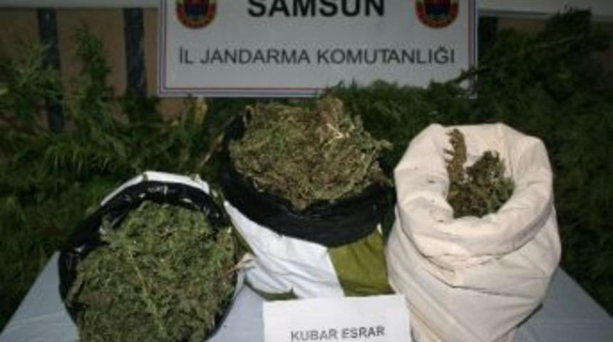 &Ccedil;arşamba'da Esrar Operasyonu