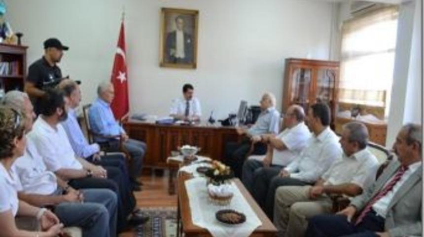 Gazeteciler Cemiyeti, Vali Şahin'i Ziyaret Etti