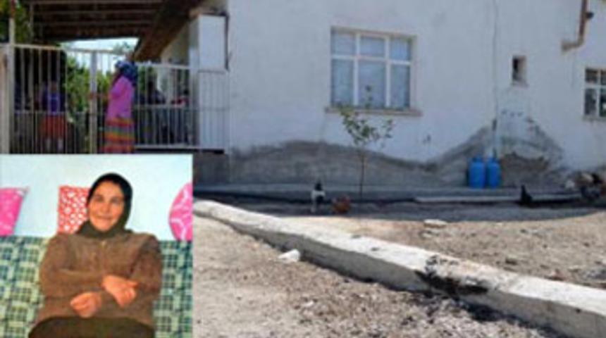 Bah&ccedil;ede yanmış kadın cesedi bulundu