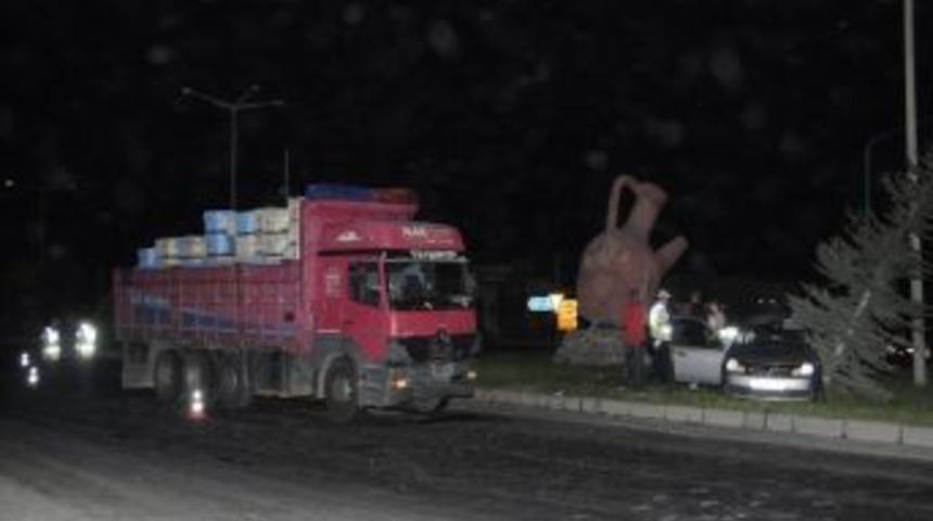 Nevşehir&rsquo;de Trafik Kazası 1 &Ouml;l&uuml; 3 Yaralı
