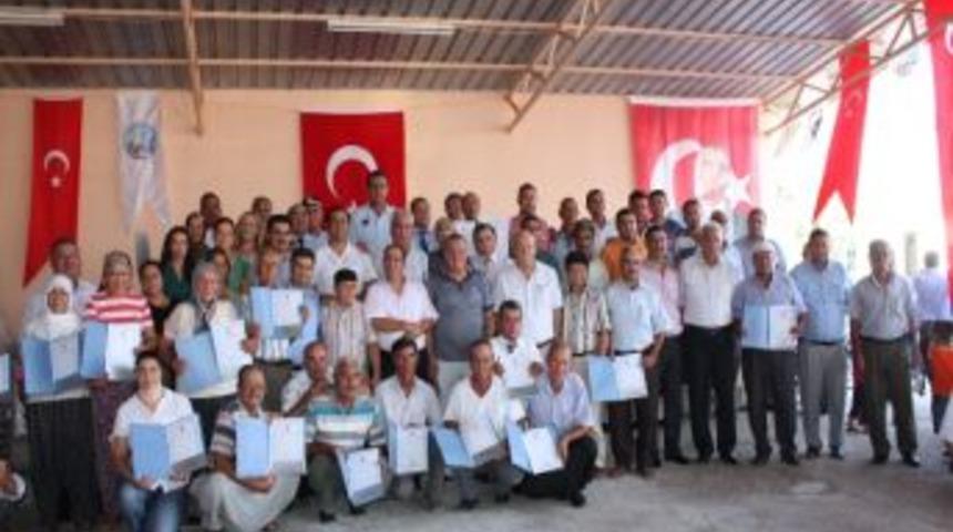 Narlıkuyu&rsquo;da Tapu Sevinci