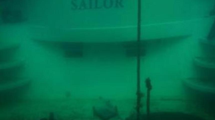 Asıl dehşet sualtında yaşandı