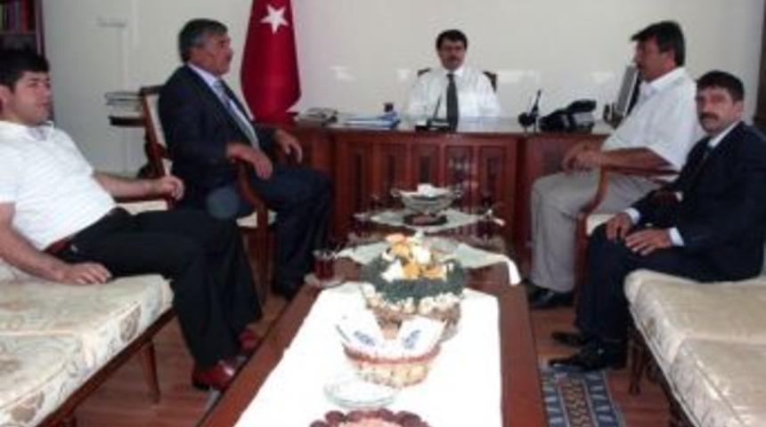 Başkan Ekin Vali Şahin&rsquo;i Ziyaret Etti