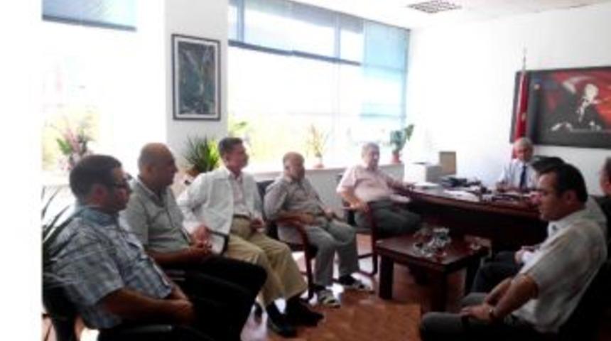 Tabip Odası, Tıp Fak&uuml;ltesi Dekanlığını Ziyaret Etti