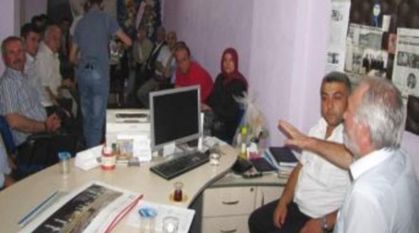 Ak Parti K&uuml;tahya İl Başkanı Kamil Sara&ccedil;oğlu Hisarcık&rsquo;ta