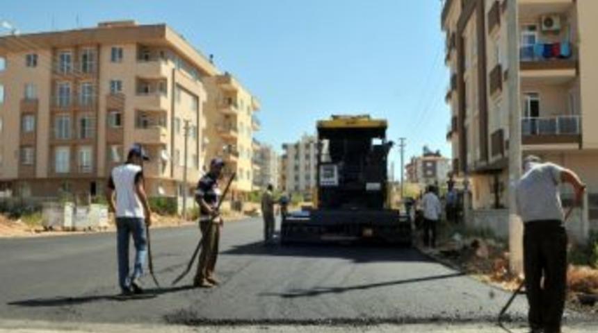 &Uuml;nsal Mahallesi&rsquo;ne 4 Bin Ton Sıcak Asfalt
