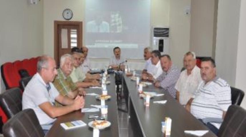 Muhtarlar Başkan Ergene&rsquo;ye Sorunlarını Anlattı