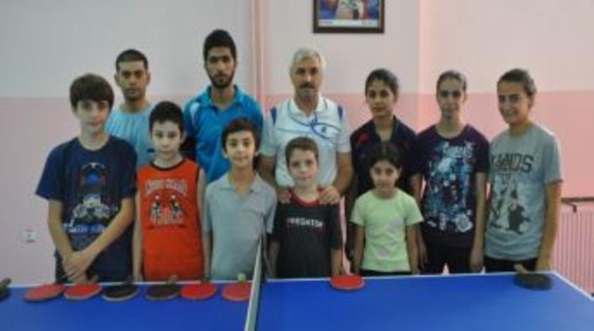 Masa Tenisi Sporcuları, S&uuml;per Lige Hazırlanıyor