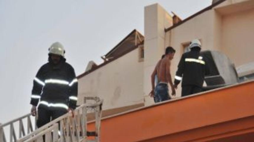 Marmaris'te Baca Yangını Korkuttu