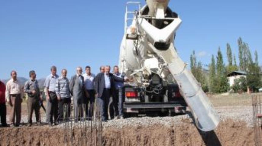 Aslanağa Camii Temeli D&uuml;zenlenen T&ouml;renle Atıldı