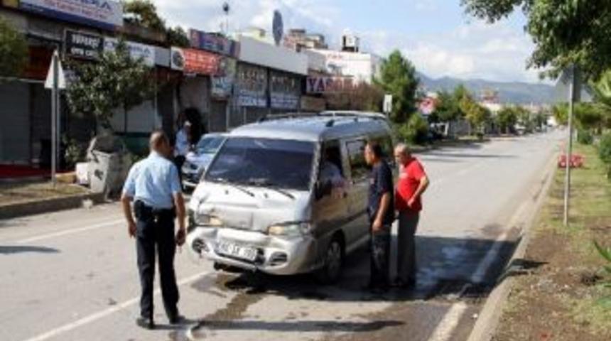Samsun&rsquo;da Trafik Kazası: 2 Yaralı