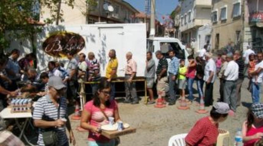 Karaağa&ccedil;&rsquo;ta Şehitler İ&ccedil;in Mevlit Okutuldu