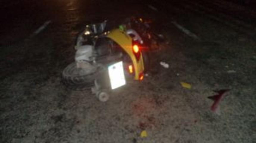 Orhangazi’de Motosiklet Kazası