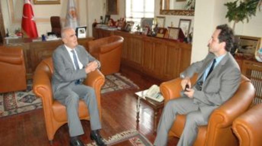 Sdob Yeni M&uuml;d&uuml;r&uuml; Başkan Yılmaz&rsquo;ı Ziyaret Etti