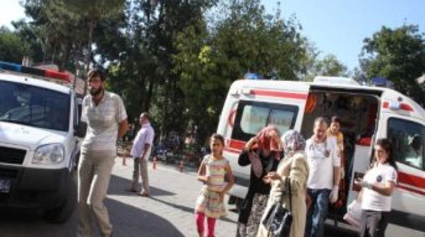 Kadın S&uuml;r&uuml;c&uuml; Adayı Tırın Altına Girdi