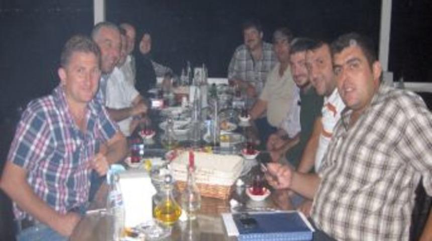 Ortaklar Yemekte Buluştu