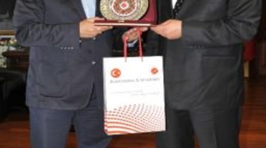 Maranki, Rekt&ouml;r Aydın&rsquo;ı Ziyaret Etti
