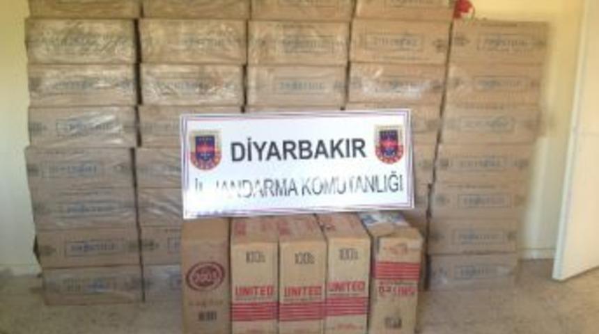 Diyarbakır&rsquo;da Jandarma&rsquo;dan Ka&ccedil;ak Sigara Operasyonu