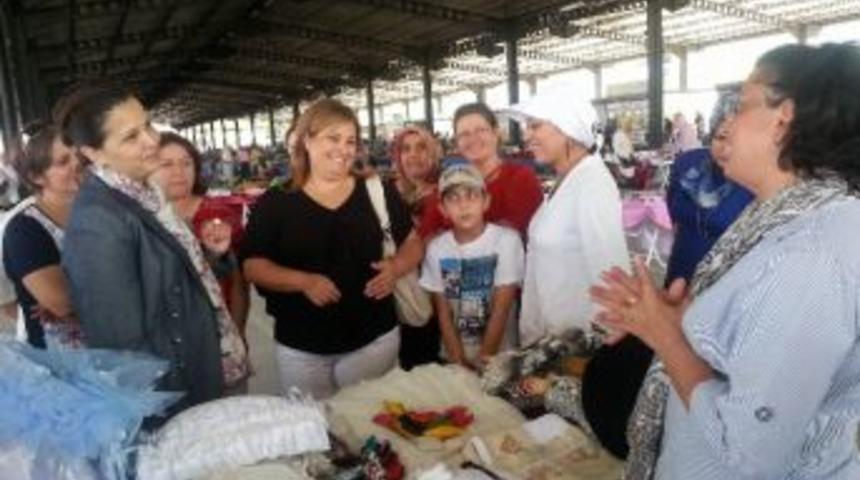 Nurcan Dalbudak&rsquo;tan El Emeği Pazarı'na Ziyaret