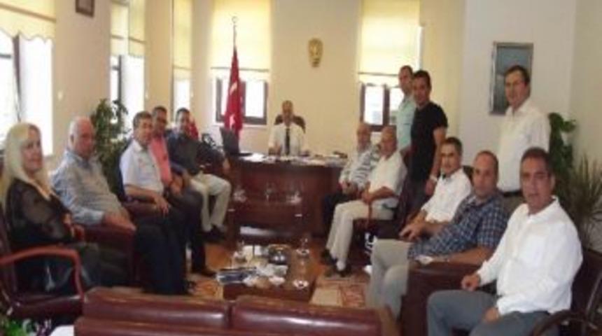 Kuşadası Ticaret Odası&rsquo;ndan Kaymakam Ve Başsavcıya Hoşgeldin Ziyareti