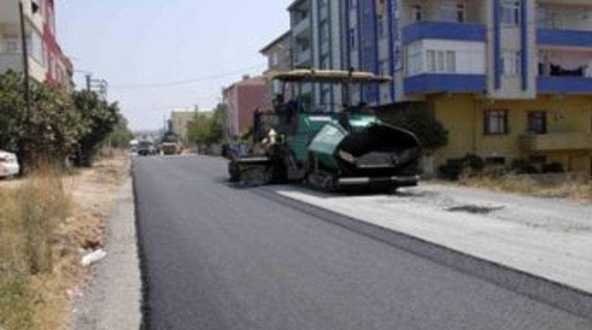 Sıras&ouml;ğ&uuml;tler Caddesi&rsquo;ne asfalt