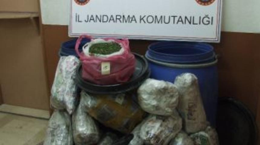 Bing&ouml;l&rsquo;de 835 Kilo Esrar Ele Ge&ccedil;irildi